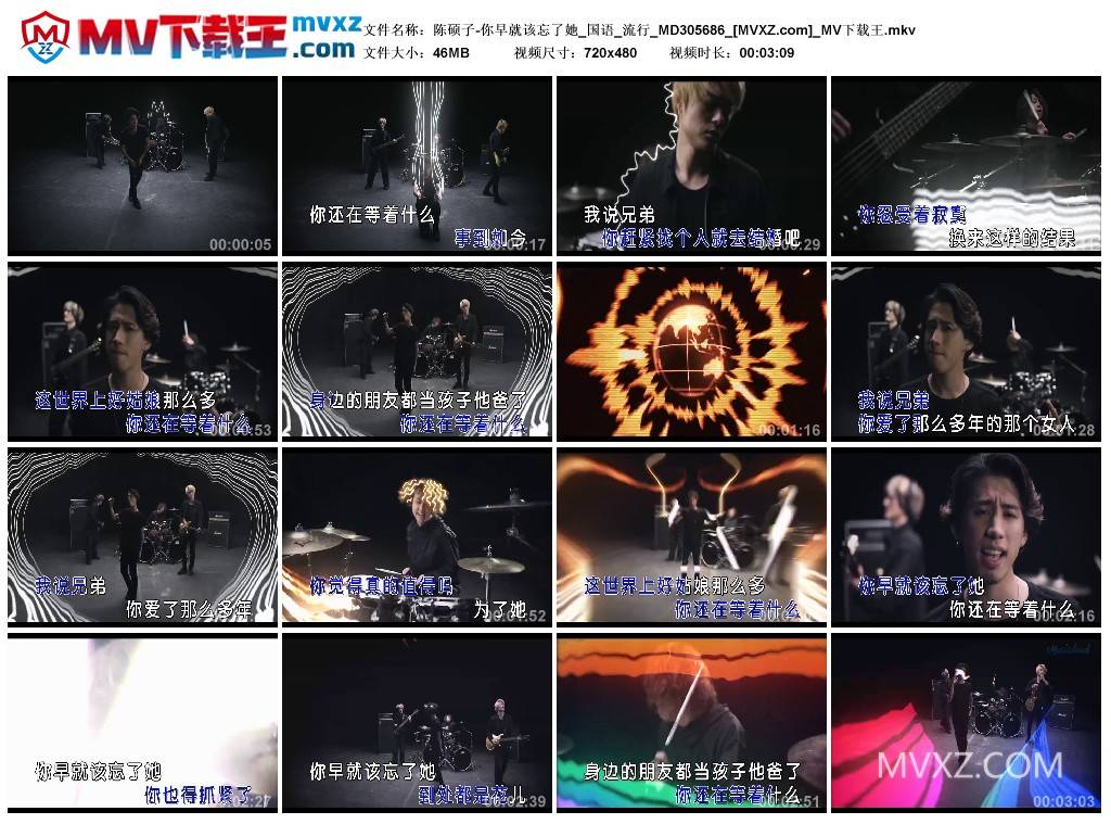 陈硕子-你早就该忘了她_国语_流行_MD305686